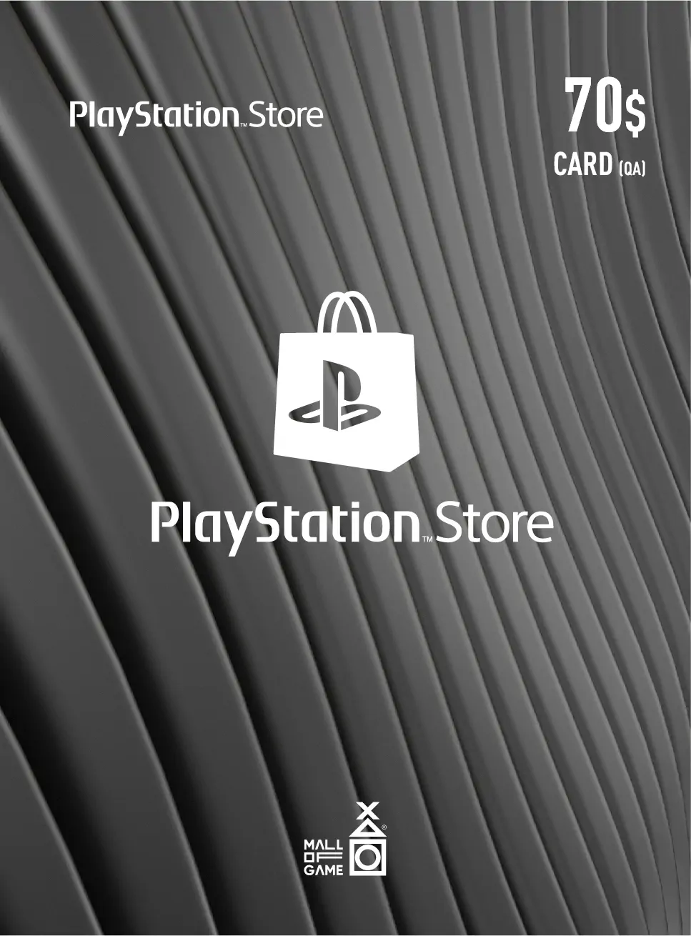 PlayStation™Store USD70 Gift Cards (QA)